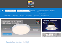 Tablet Screenshot of decaled.com